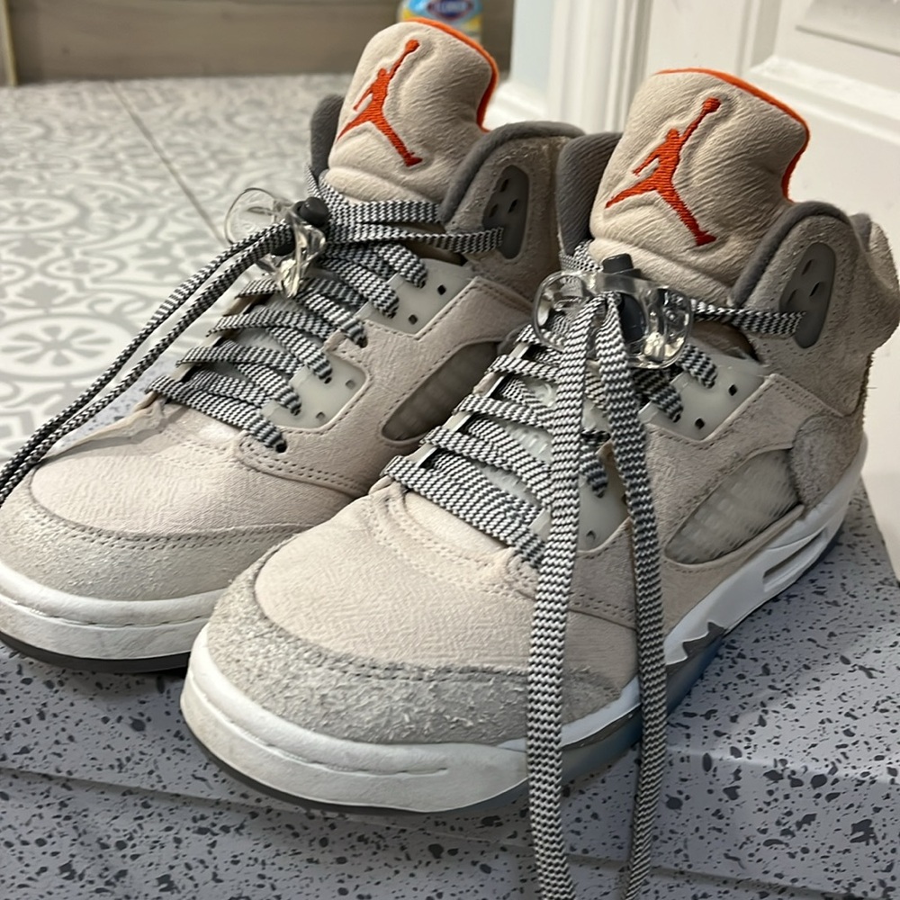Air Jordan 5 Retro SE Craft HS LT Orewood BRN/Saftey Orange